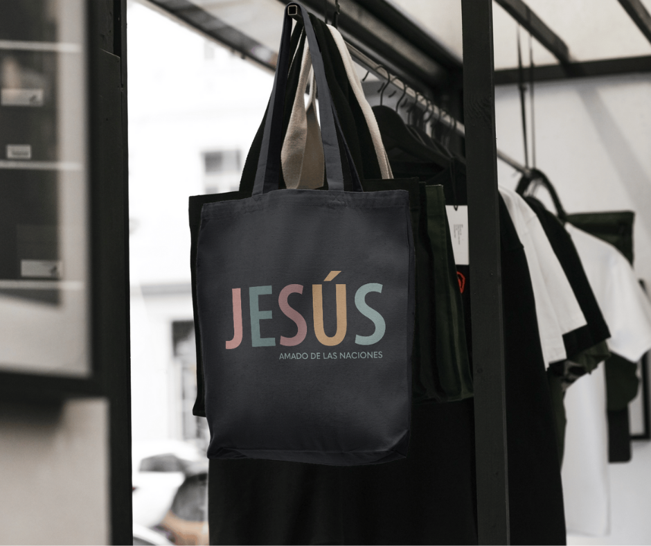 Totebag "Jesús amado de las naciones"