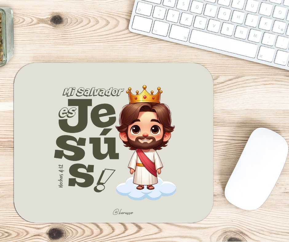 Mouse Pad - Mi Salvador es Jesús