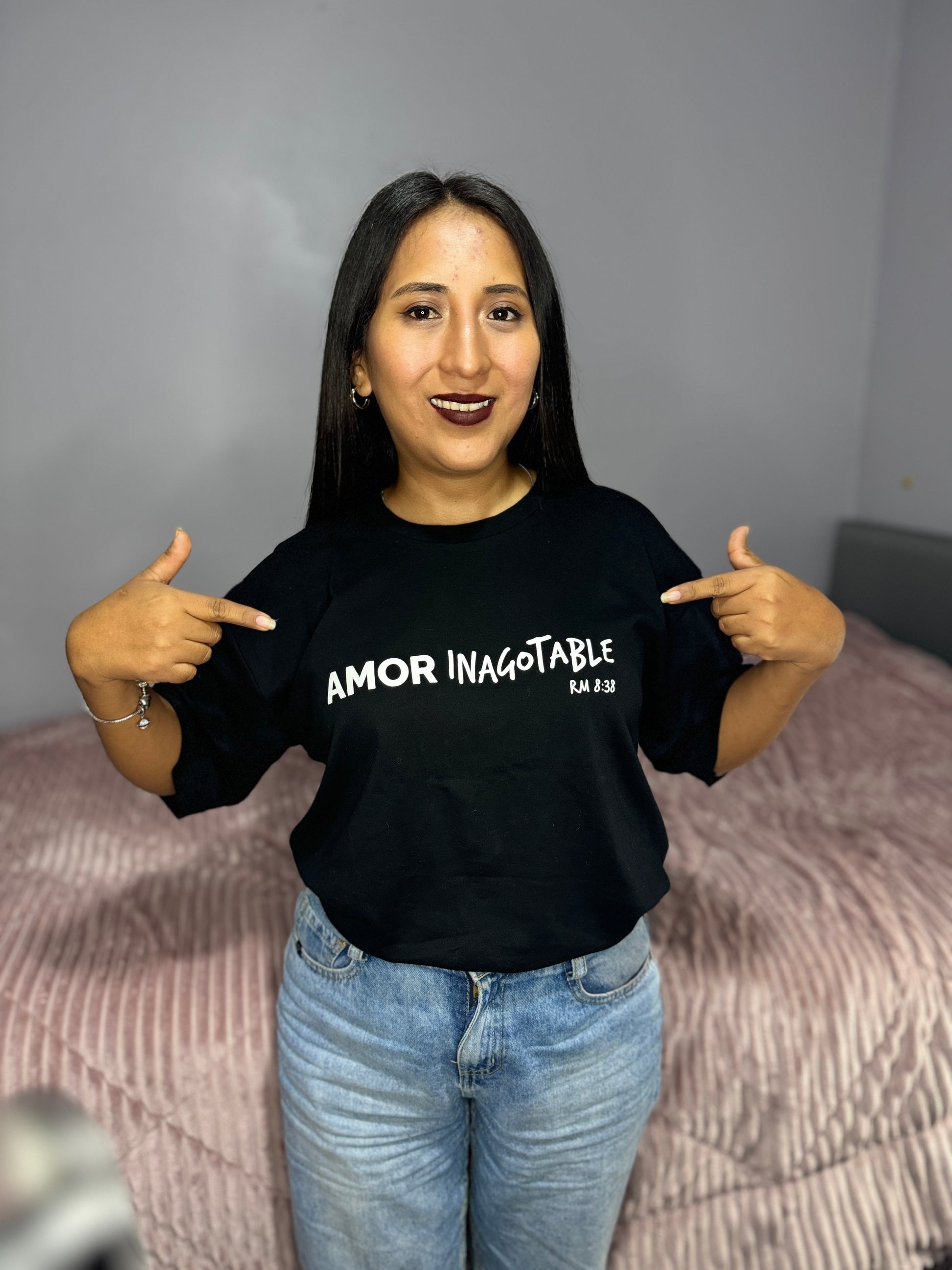 Polo Oversize – Amor Inagotable