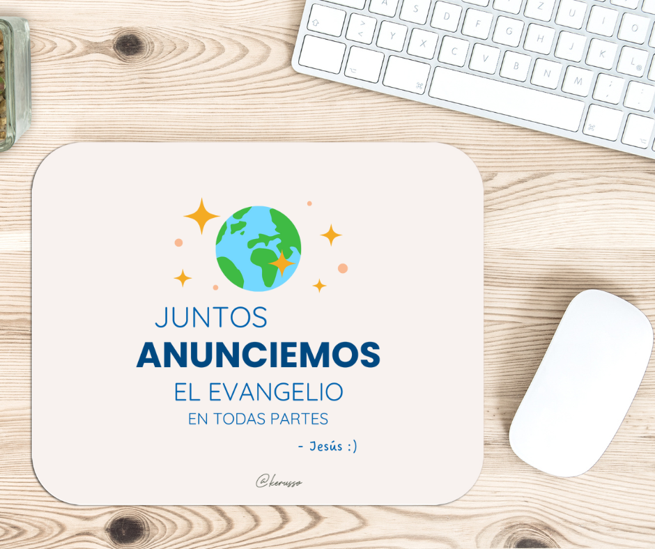 Mouse Pad - Juntos anunciamos el evangelio