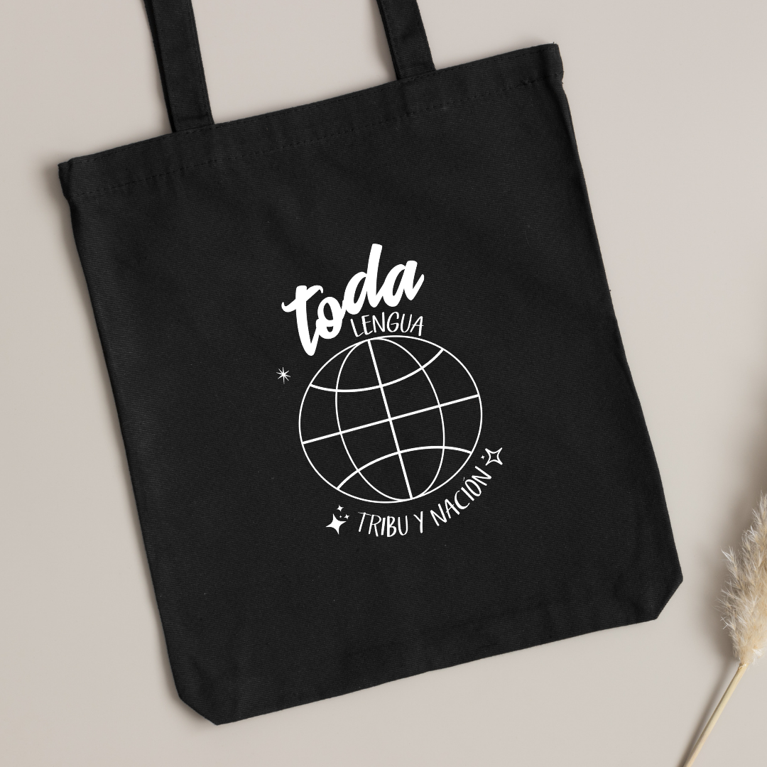 Totebag “Toda lengua, toda tribu”